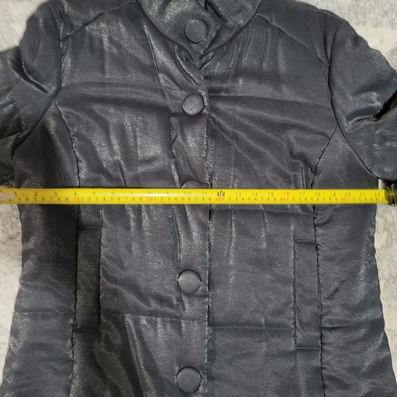 J.jill Women's Black Puffer Jacket - Picture 6 of 9